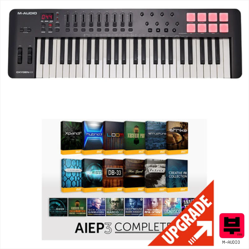 M-Audio Oxygen 49 MK5 - AIEP 3 Bundle - Master Keyboards (up to 49 Keys)