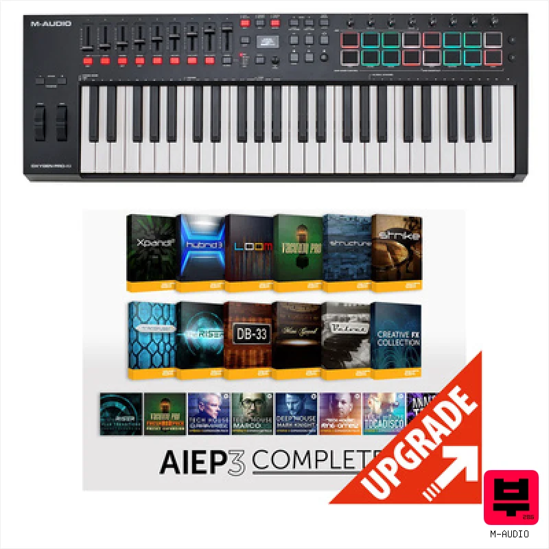 M-Audio Oxygen Pro 49 - AIEP3 Bundle - Master Keyboards (up to 49 Keys)