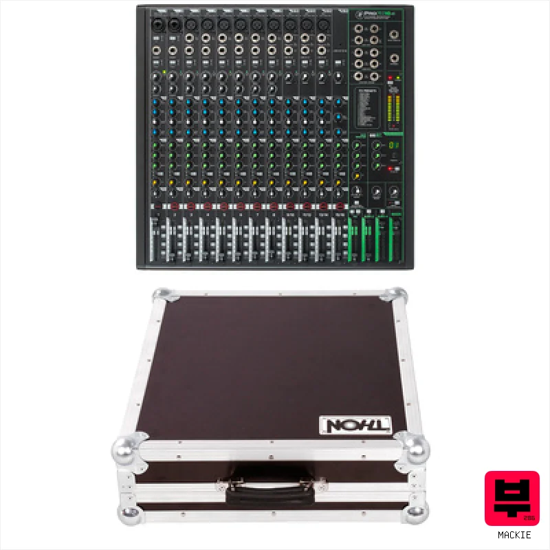 Mackie ProFX16v3 Case Bundle - Analogue mixers
