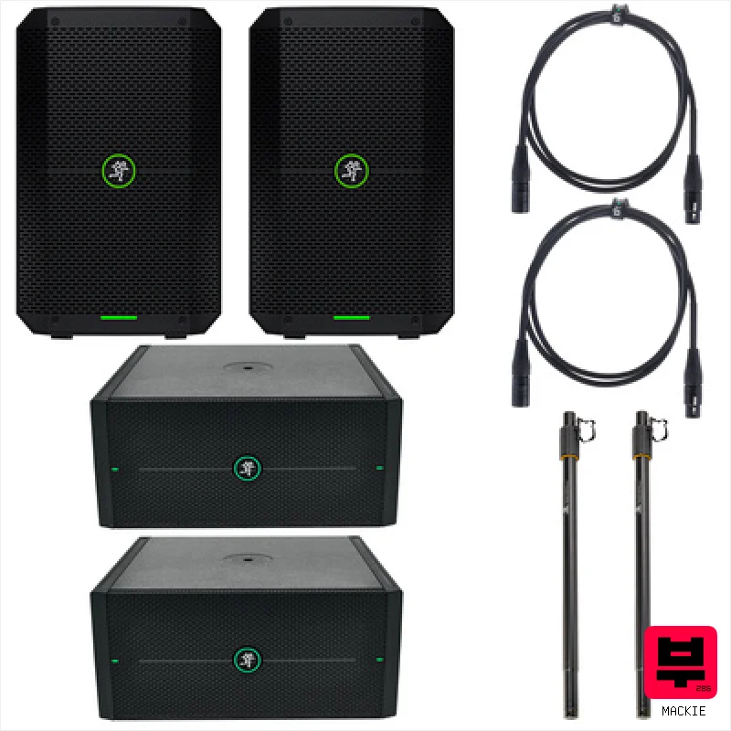 Mackie Thump Go Power Bundle - DJ PA Sets