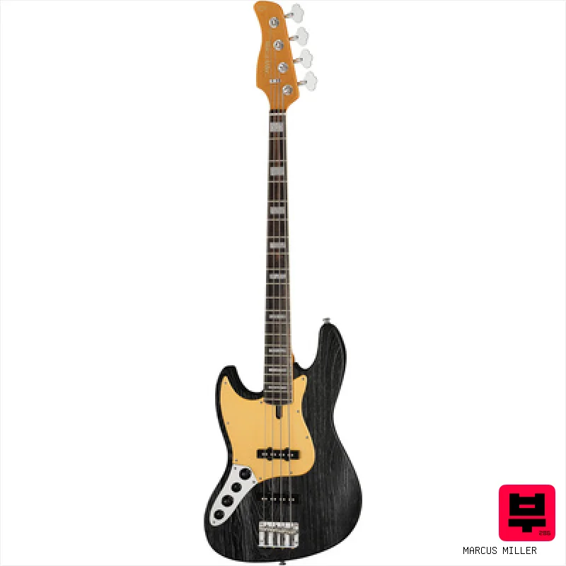 Marcus Miller V7-4 Sandblasted BK TE LH - Professional Music Instrument Photo