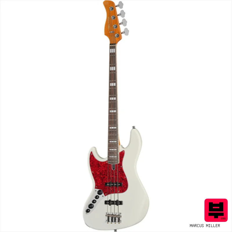 Marcus Miller V7 4 New Gen Antique White LH - Professional Music Instrument Photo