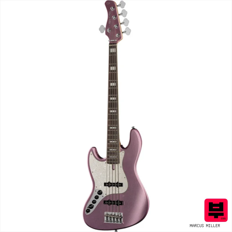 Marcus Miller V7 Alder-5 BUR 2nd Gen LH - 5-String Lefthanded Basses