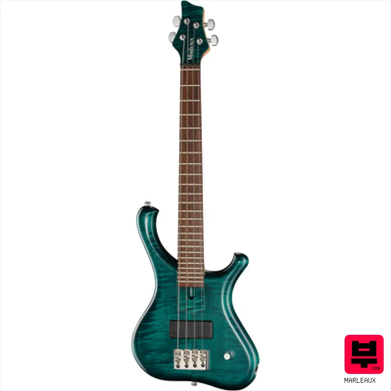 Marleaux Soprano Flamed Maple Aqua - Premium Basses