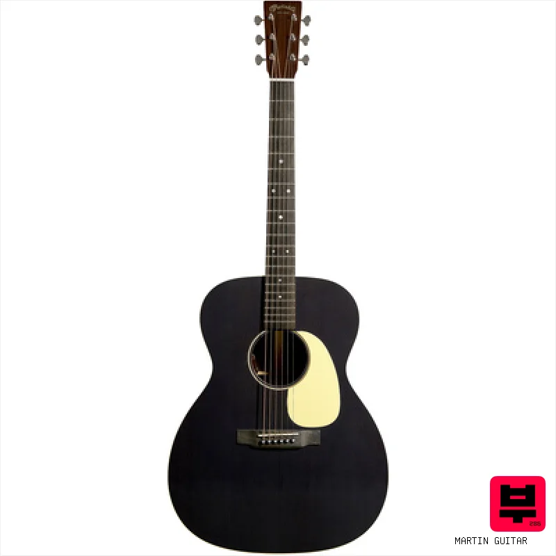 Martin Guitar J-16E Black Smoke - Jumbo Acoustic Guitars