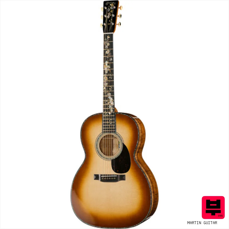 Martin Guitar O'ahu K-42 Hibiscus - Premium Acoustic Guitars