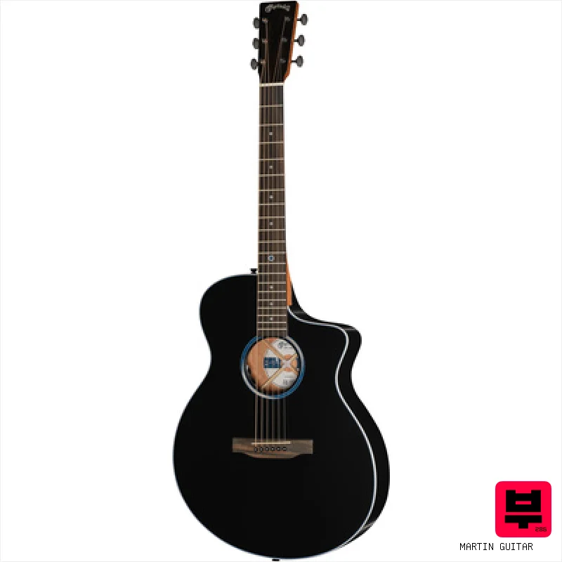 Martin Guitar SC-13 all Satin Black BS - Folk Acoustic Guitars