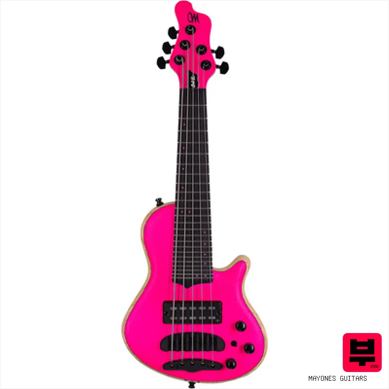Mayones Guitars Cali HL 5 Pink - Professional Music Instrument Photo