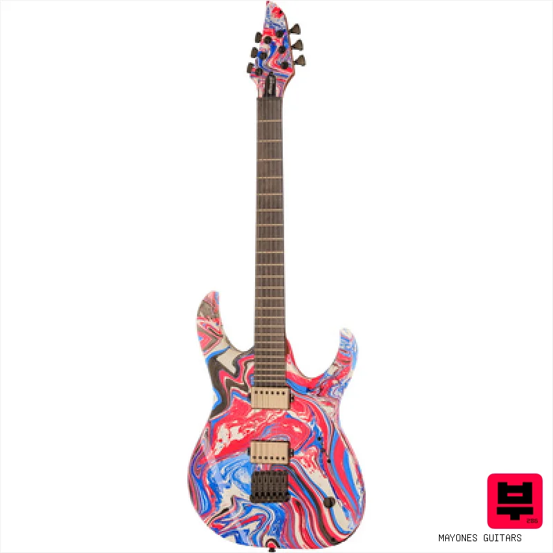 Mayones Guitars Duvell Elite 6 Custom Swirl - Professional Music Instrument Photo