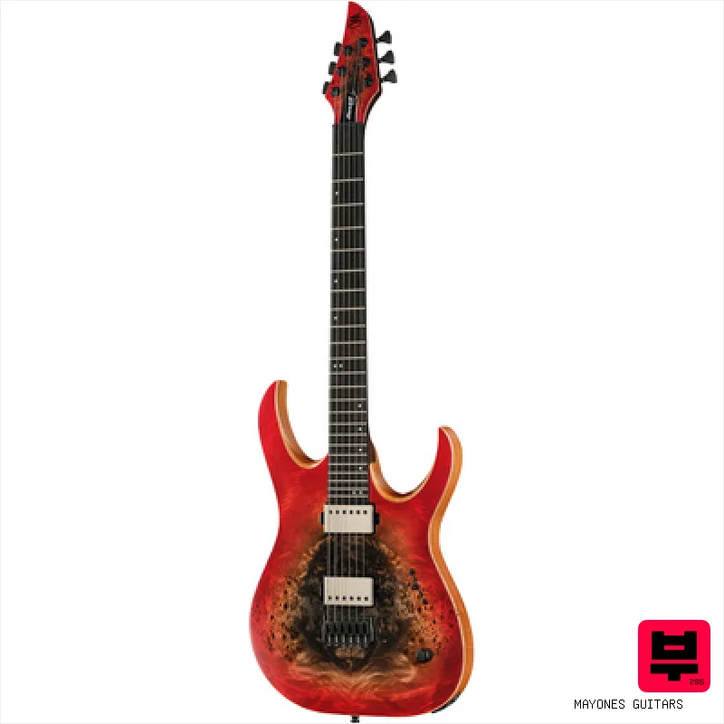 Mayones Guitars Duvell Elite 6 Supernova Red - ST Style Guitars
