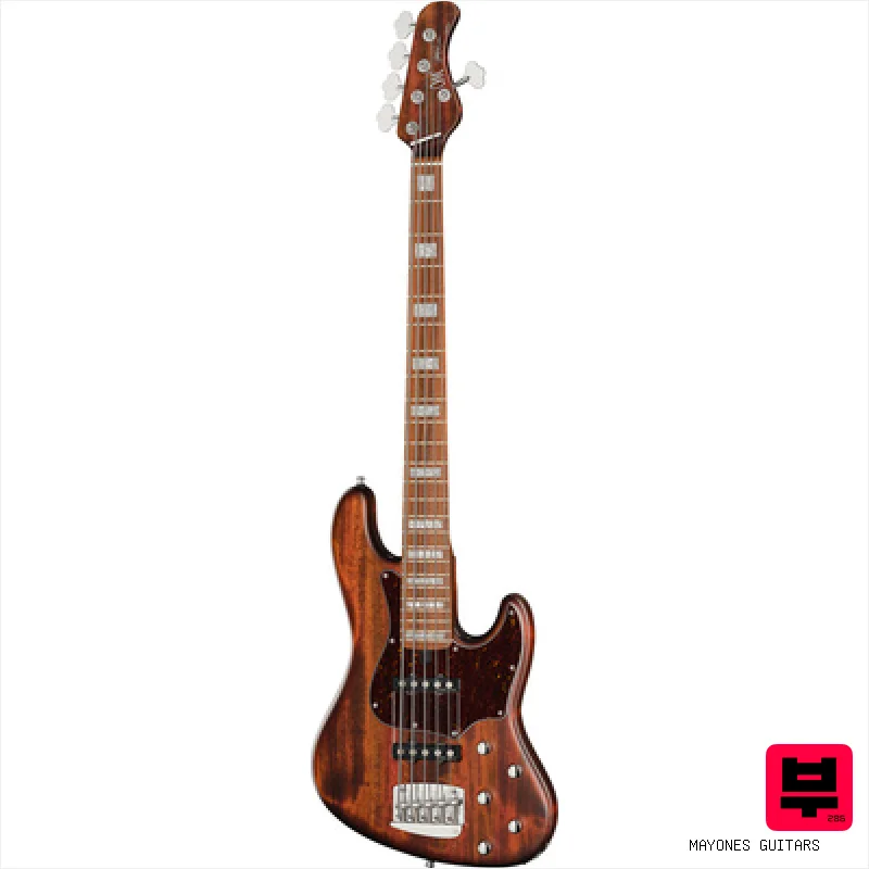 Mayones Guitars Jabba HF 5 Antique Brown - Premium Basses