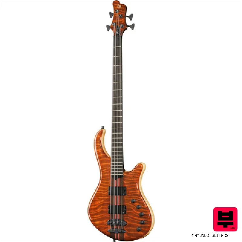 Mayones Guitars Patriot 4 Natural Gloss - Professional Music Instrument Photo