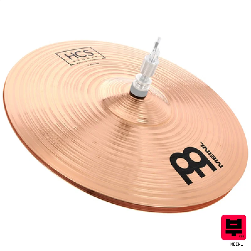 Meinl 13" HCS Bronze Hi-Hat - 13" Hi-Hat Cymbals