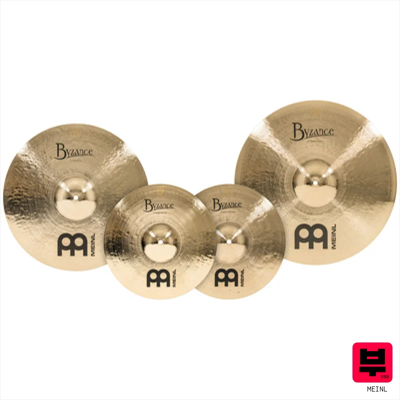 Meinl Byzance Brilliant Complete Set - Professional Music Instrument Photo