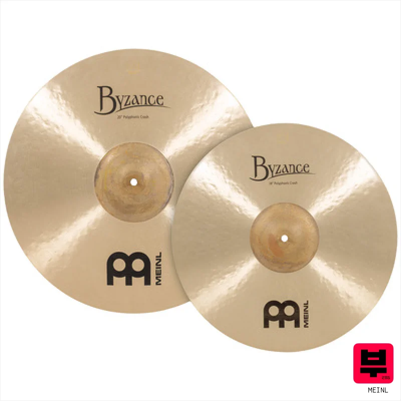 Meinl Byzance Tr. Polyphonic Cr. Set - Professional Music Instrument Photo