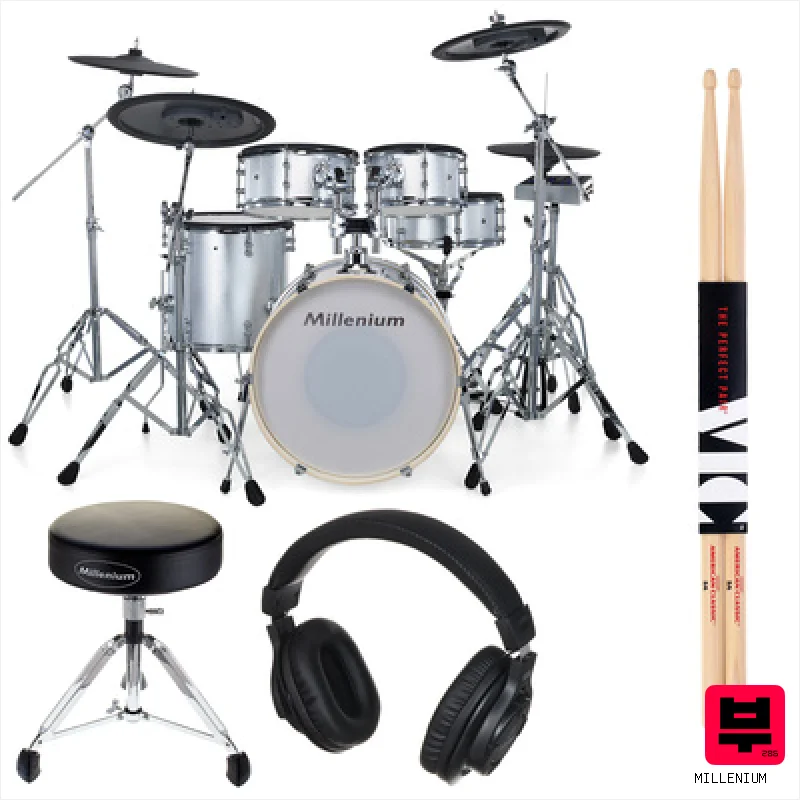 Millenium MPS-1000 Monitor BD Bundle - Electronic Drumkits