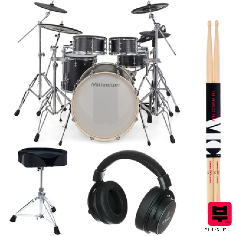 Millenium MPS-1500 Hybrid-X Bundle - Electronic Drumkits