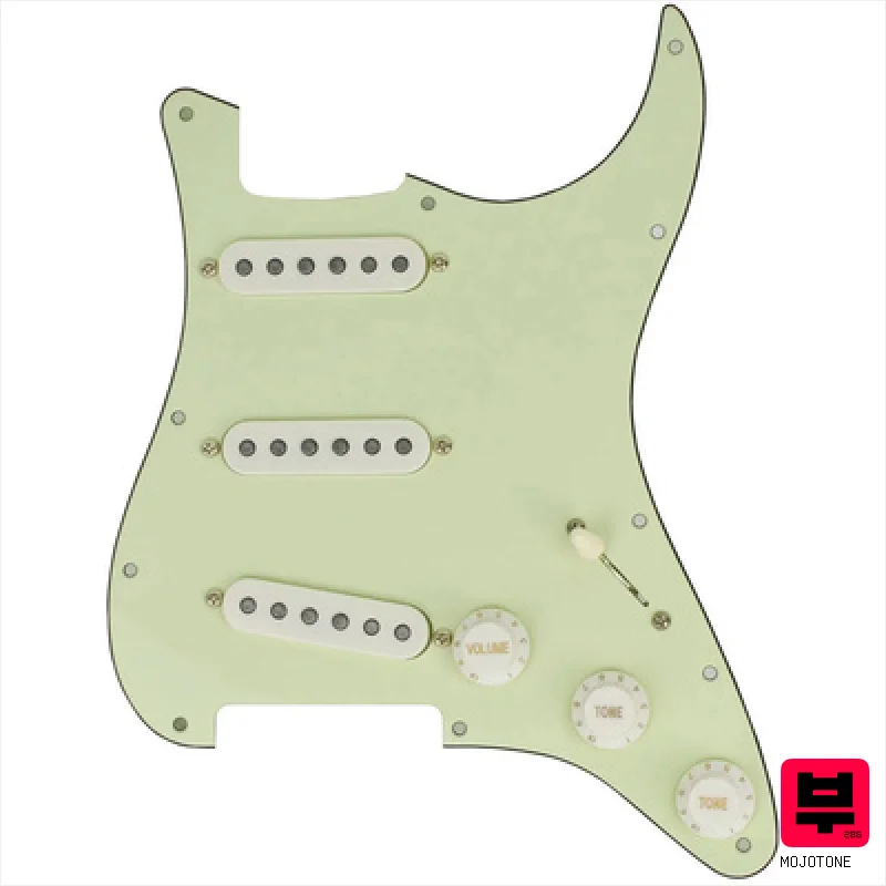 Mojotone 58 Q.Coil Hot Br. Pickguard MG - Single Coil Pickups
