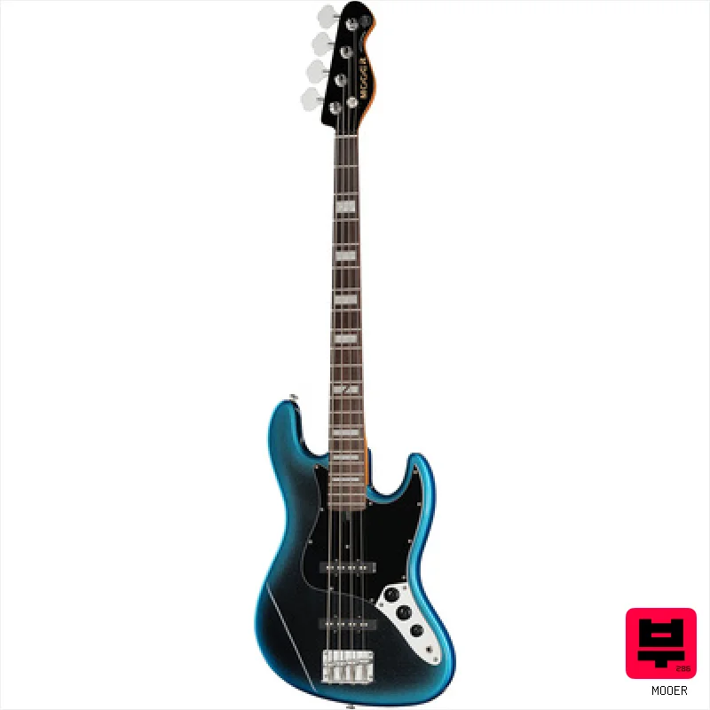 Mooer MBJ412 Bass Dark Blue - 4-String J-Basses