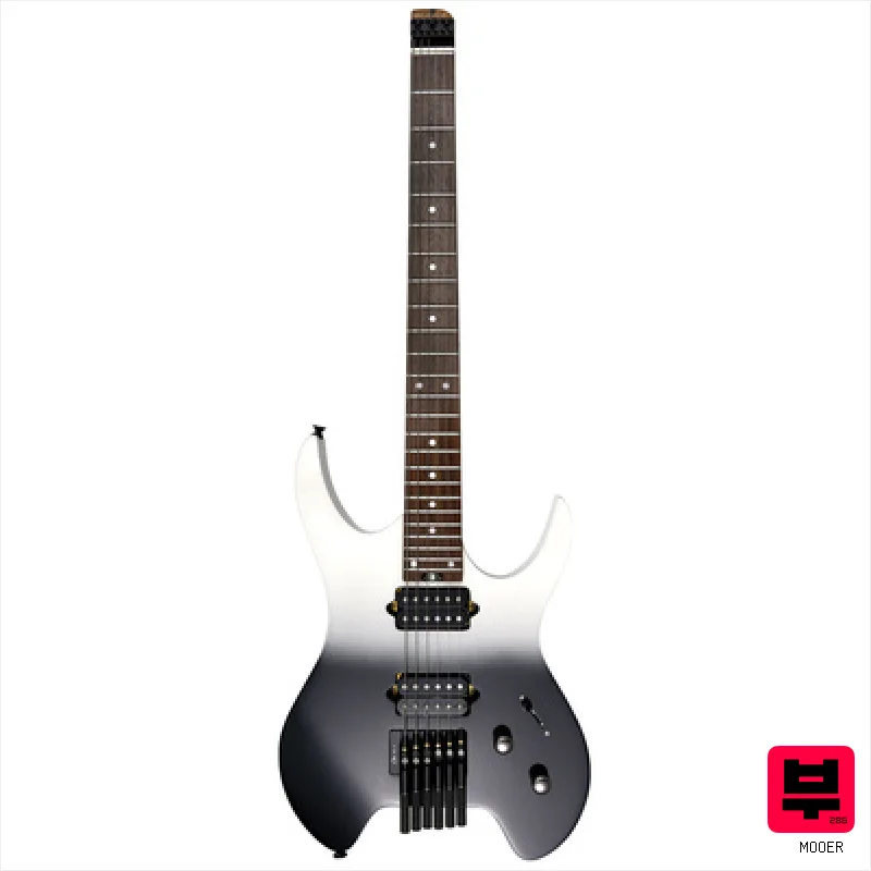 Mooer MHL50 Headless Black-White - Professional Music Instrument Photo