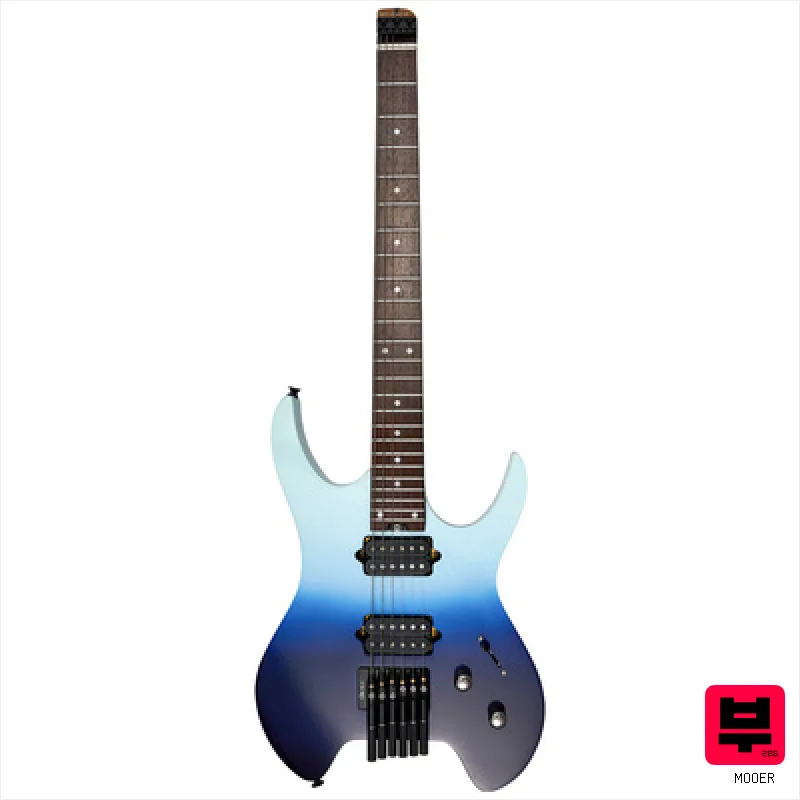 Mooer MHL50 Headless Sky Blue - Professional Music Instrument Photo