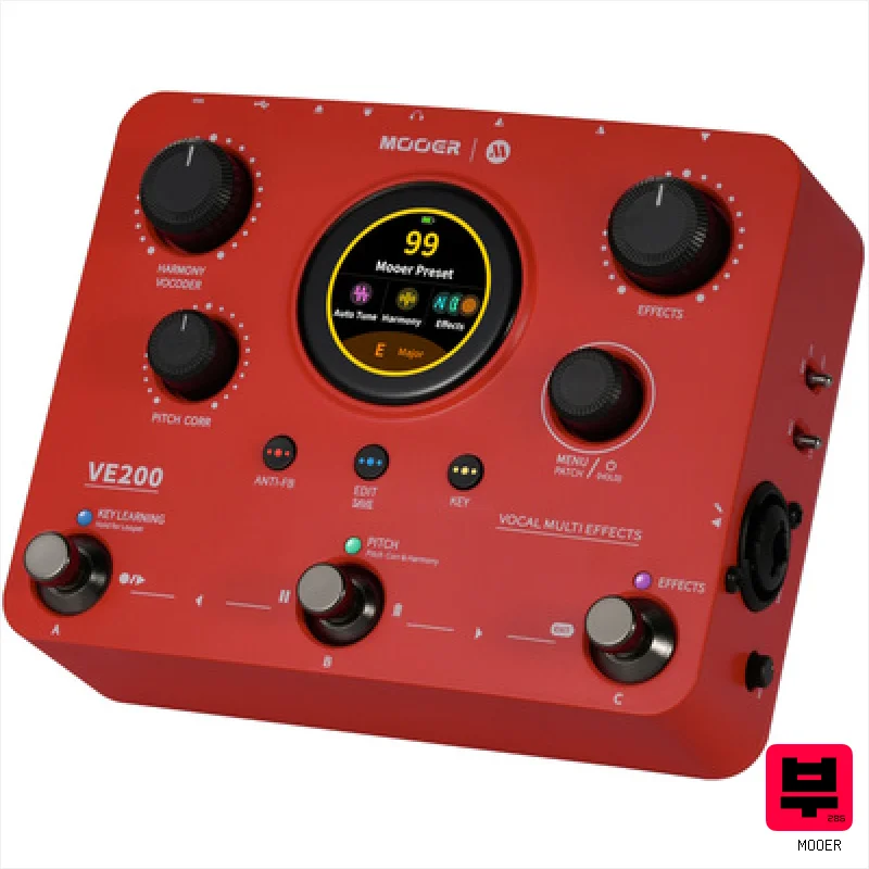 Mooer VE 200  Vocal Multi-Effects - Vocalists
