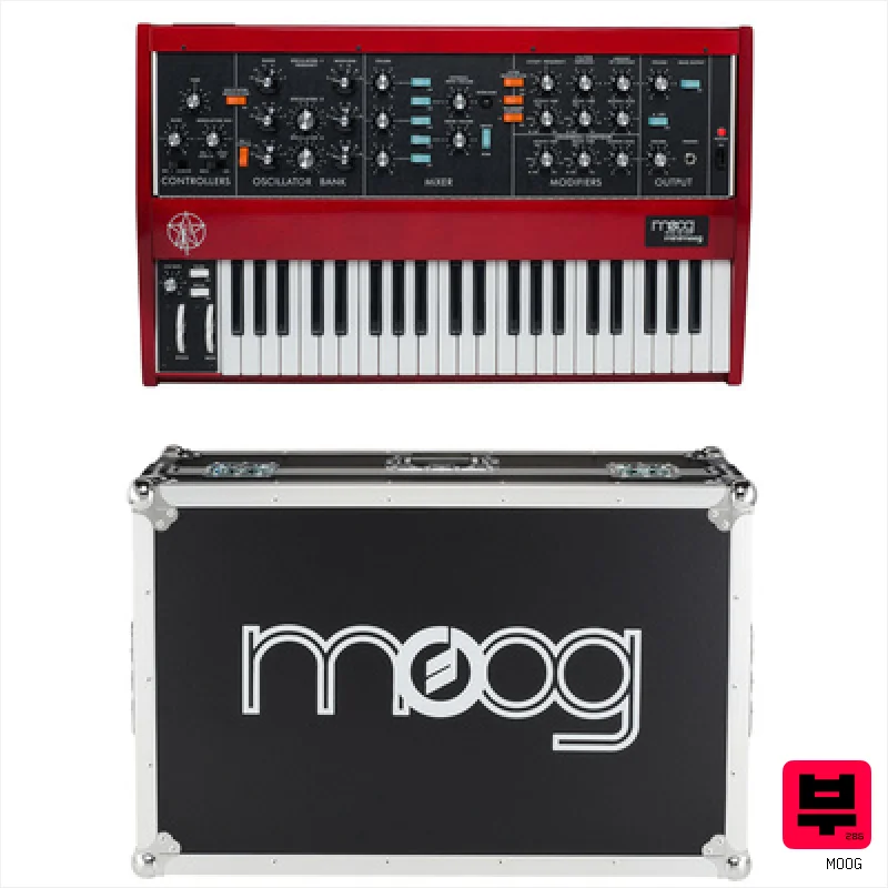 Moog Geddy Lee Minimoog Case Bundle - Synthesizers