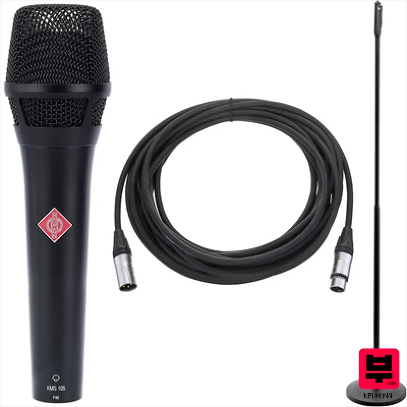 Neumann KMS 105 BK Elegance Bundle - Condenser Microphones