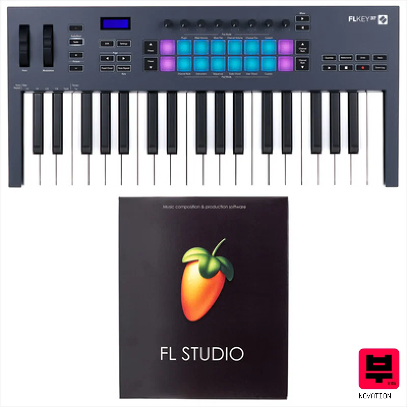 Novation FLkey 37 Signature Bundle - Professional Music Instrument Photo