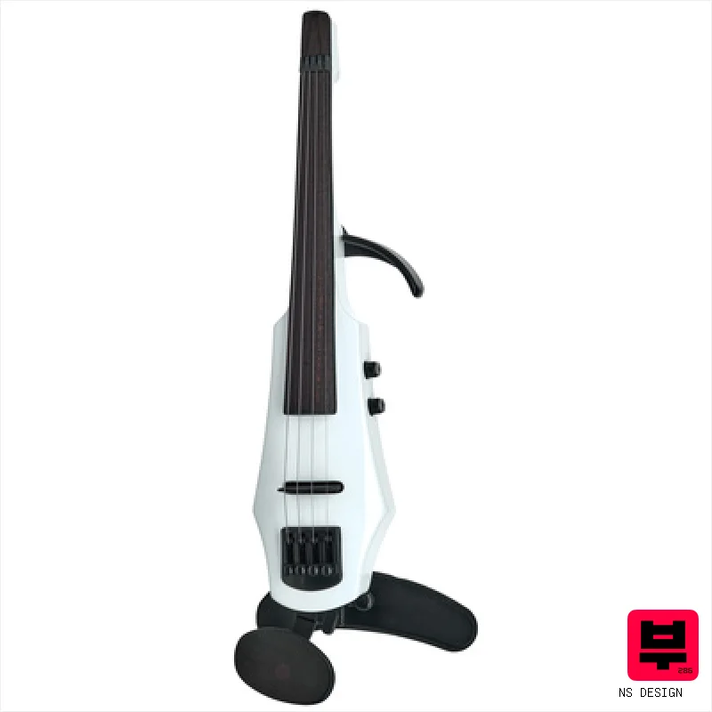 NS Design WAV4 Violin Brilliant White - Electric Violins and Violas