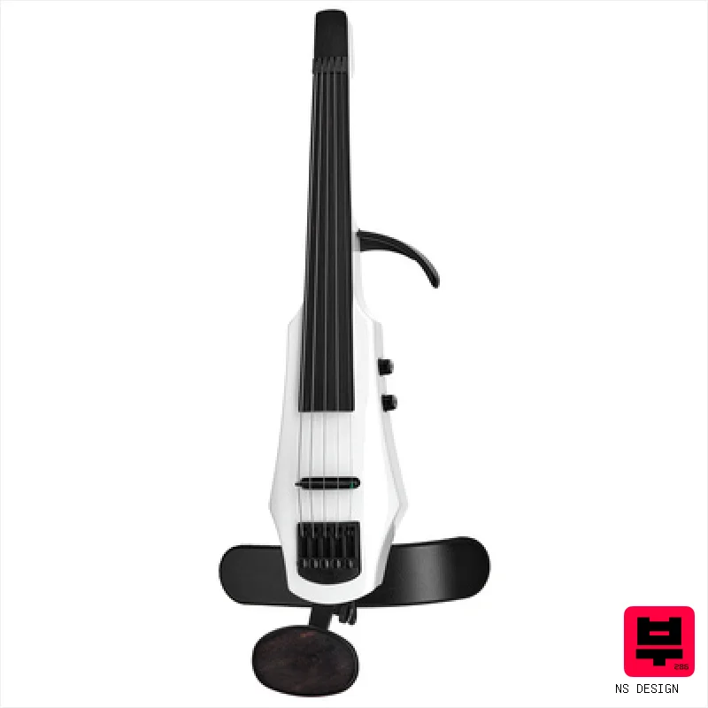 NS Design WAV5 Violin Brilliant White - Electric Violins and Violas