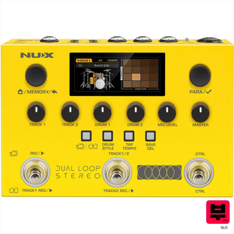 Nux Dual Loop Stereo - Looper Pedals
