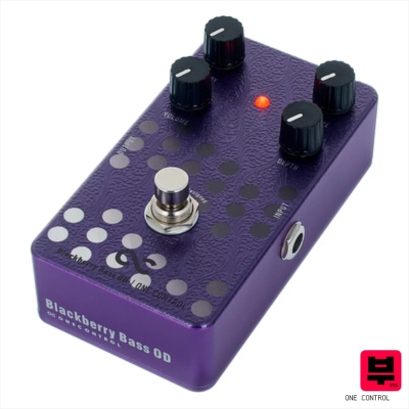 One Control Blackberry Bass OD Overdrive - Professional Music Instrument Photo