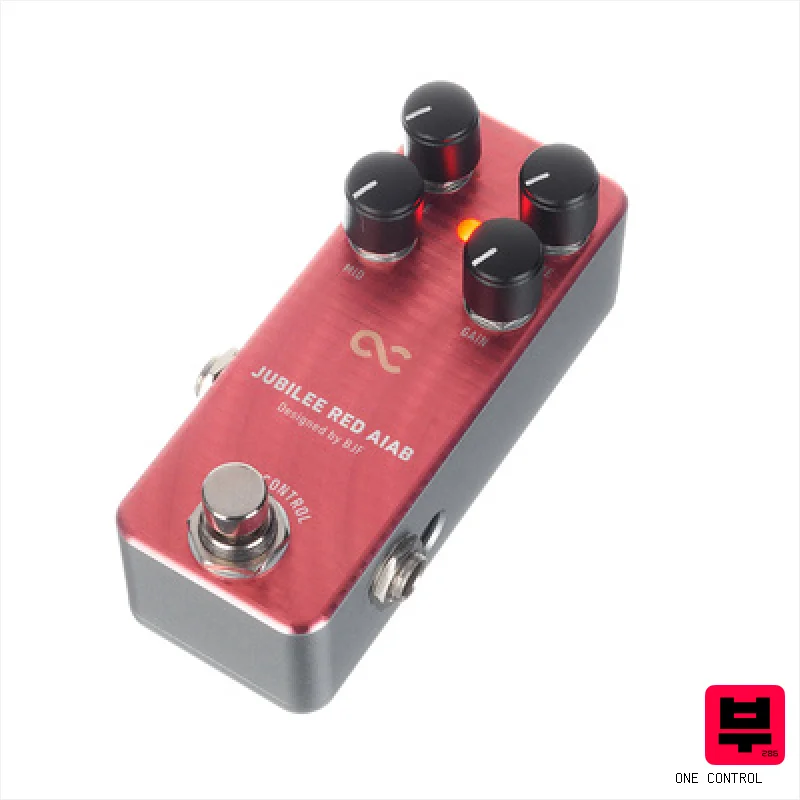 One Control Jubilee Red AIAB - Distortion Pedals