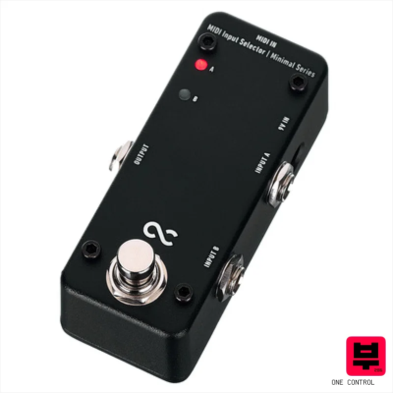 One Control Minimal MIDI Input Selector - Switch Pedals