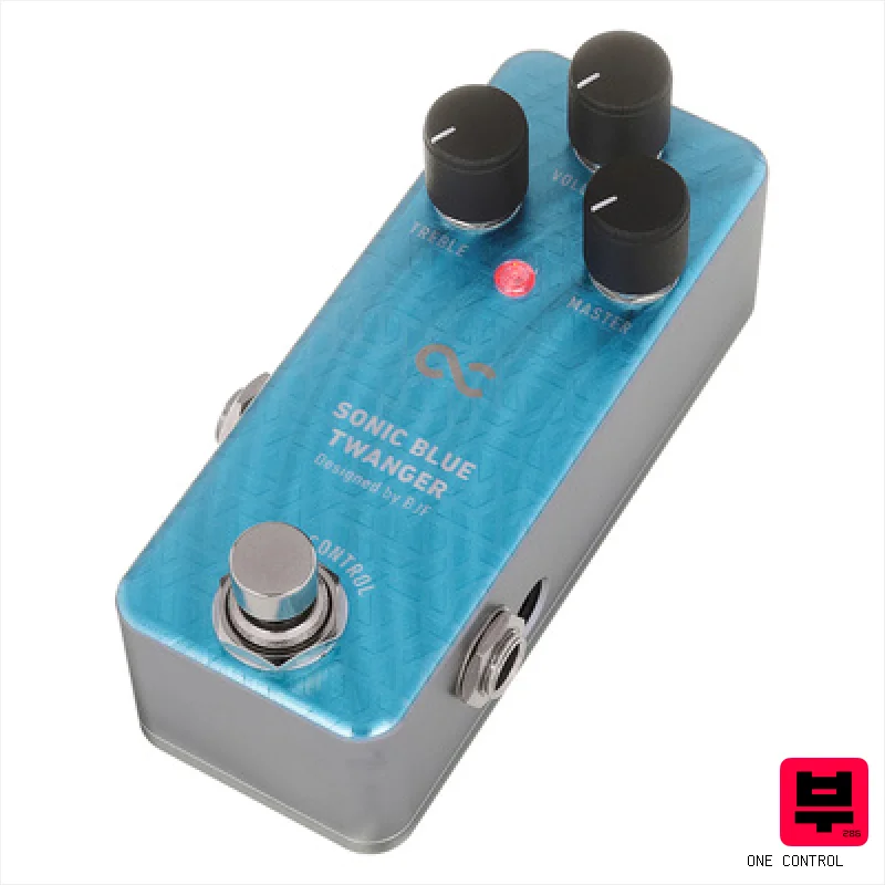 One Control Sonic Blue Twanger- Distortion - Distortion Pedals