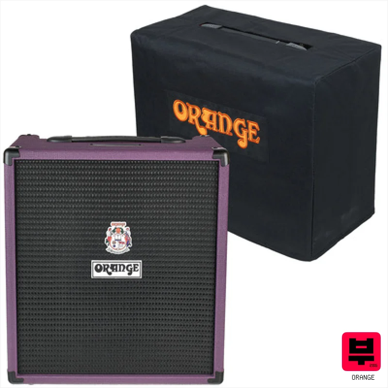 Orange Crush Bass 50 Glenn Hug Bundle - Solid-State Bass Combos