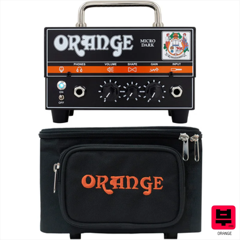 Orange Micro Dark Bundle - Hybrid Amplifier Heads for Guitar