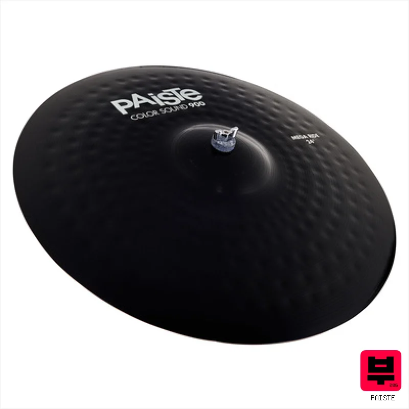 Paiste 24" 900 Color Mega Ride BK - 24" Ride Cymbals and Bigger