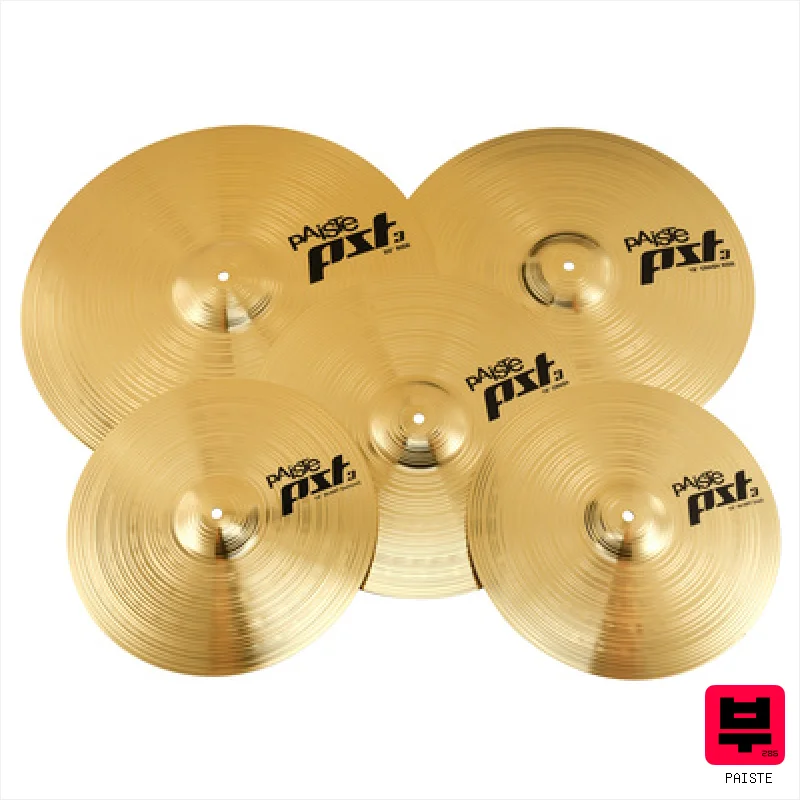 Paiste PST3 Universal Set + 16" Crash - Professional Music Instrument Photo