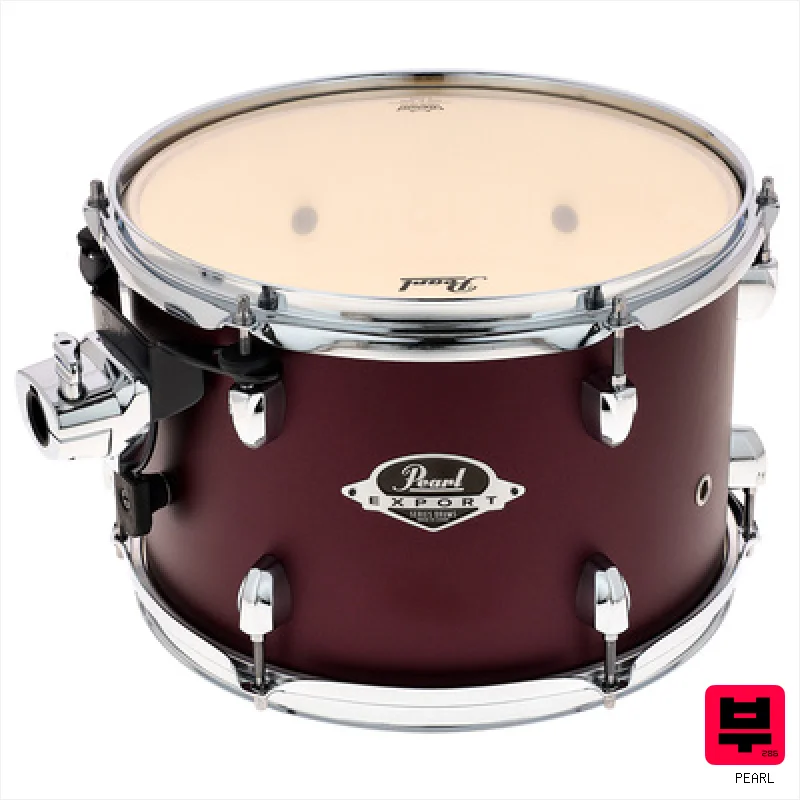 Pearl 12"x08" Export TT Sat. Scarlet - Professional Music Instrument Photo