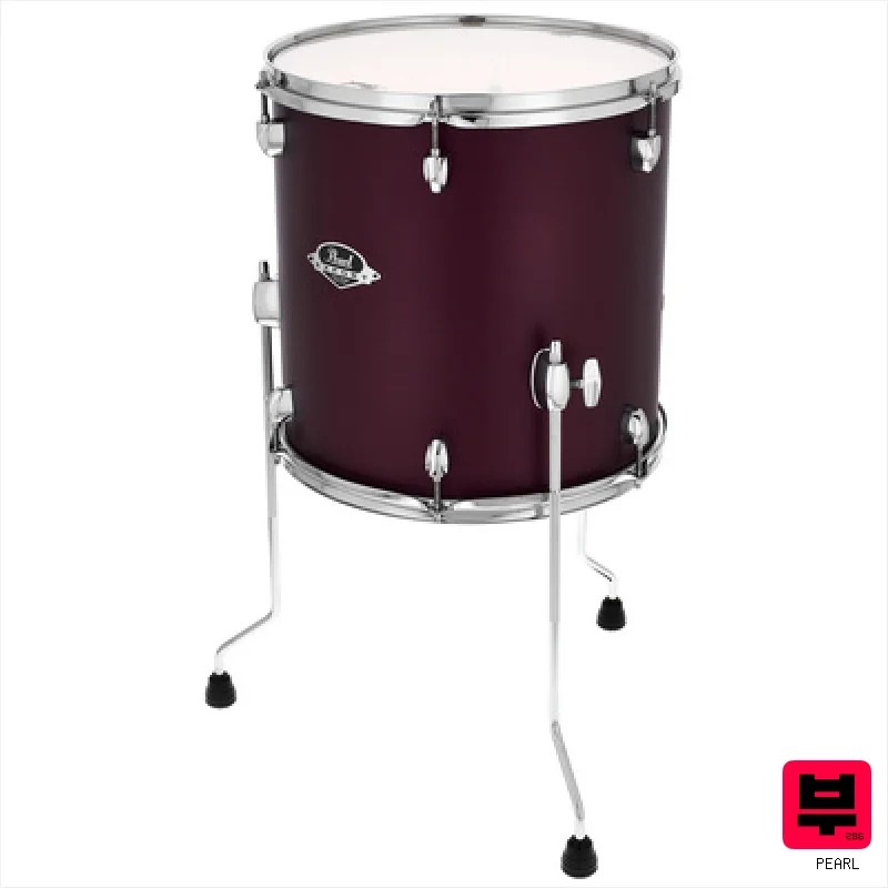 Pearl 14"x14" Export FT Sat. Scarlet - 14" Floor Toms