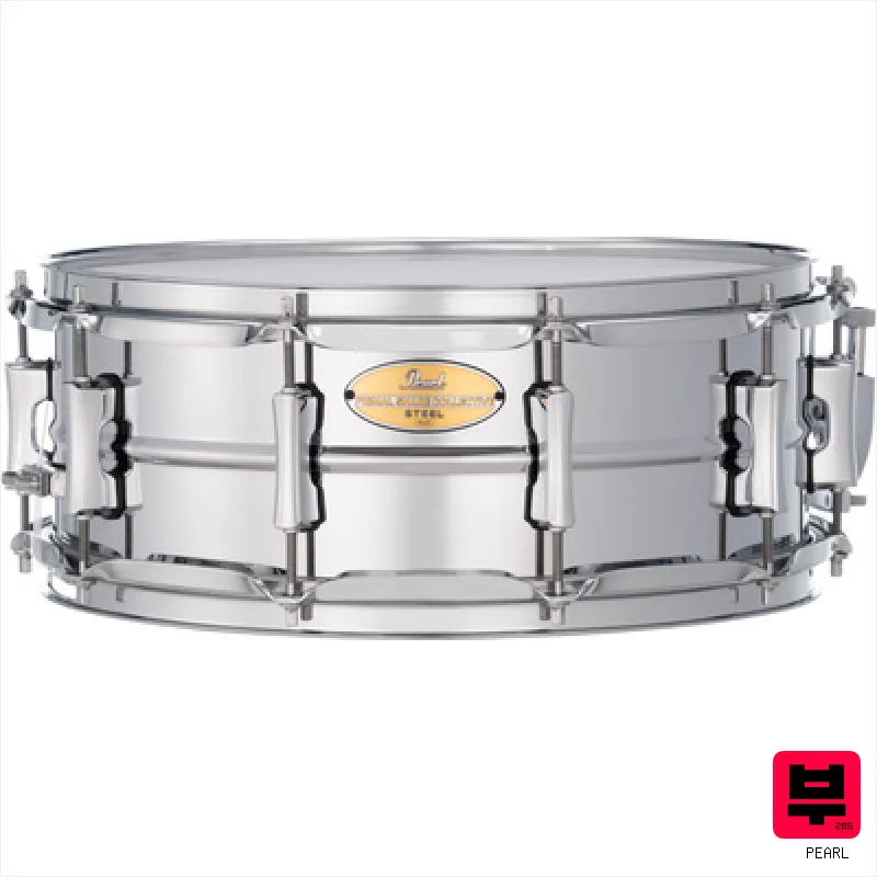Pearl 14"x5,5" Primal Col. Steel SD - 14" Steel Snare Drums