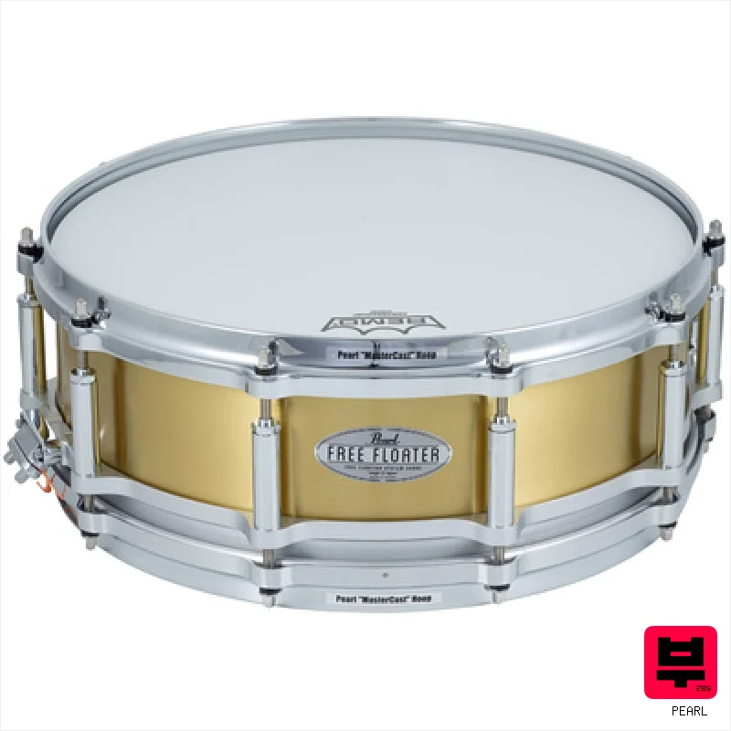 Pearl 14"x5" Free Floating Brass - Professional Music Instrument Photo