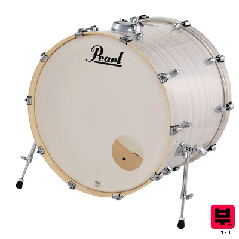 Pearl 24"x18" Export BD S. White - 24" Bass Drums