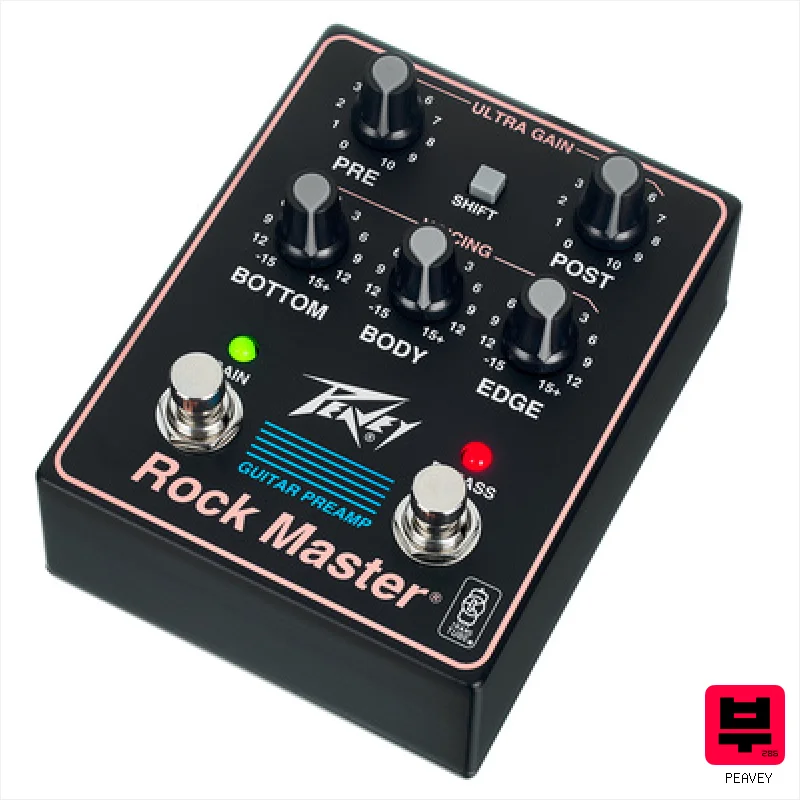 Peavey Rock Master Preamp Pedal - Professional Music Instrument Photo