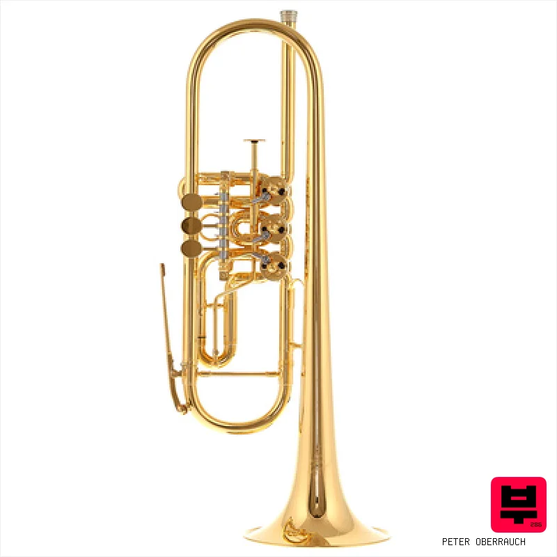 Peter Oberrauch Venezia Trumpet Bb 11,05 GP - Rotary Valve Bb Trumpets