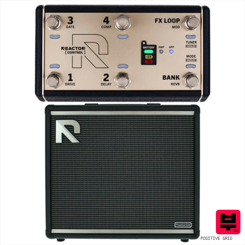 Positive Grid Reactor 50 w/Control Bundle - Professional Music Instrument Photo