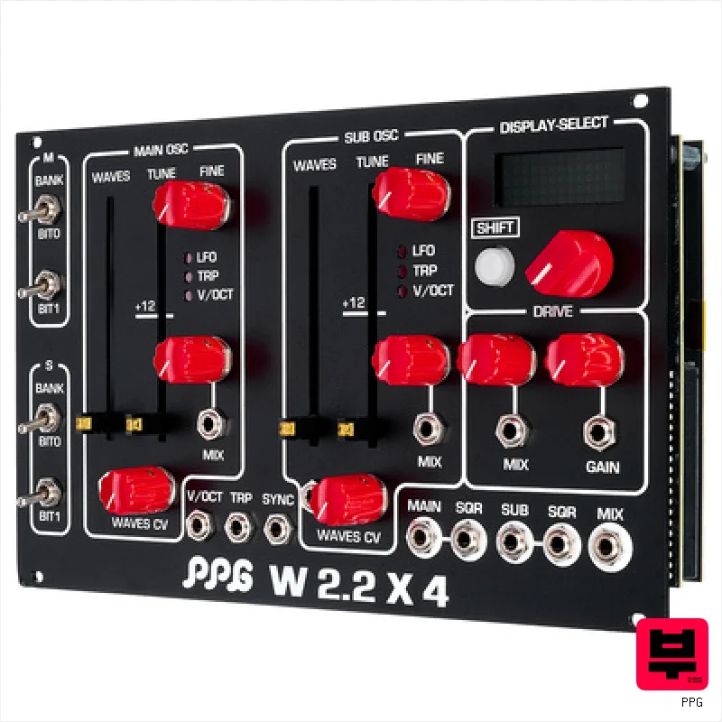 PPG W 2.2x4 Limited Edition Black - Oscillator Modules
