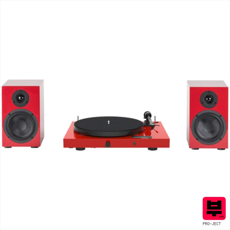 Pro-Ject Juke Box E1 HiFi Set red - Turntables